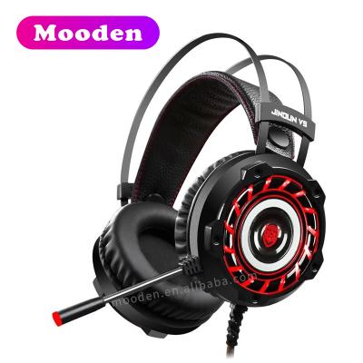 China A6 3.5 headband 3D noise reduction bass sround gaming stereo headset wired earphone with MIC for pc ps4 for sale