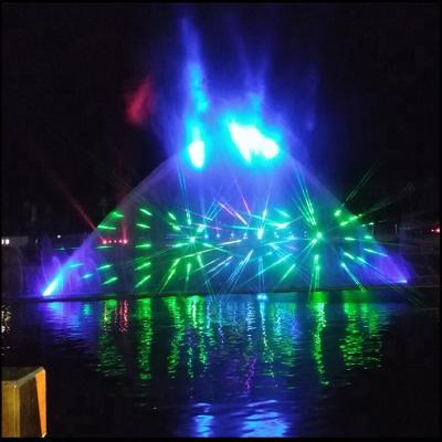 China Modern Water Screen Projection Fountain Using Laser Show System 3D Hologram Show for sale