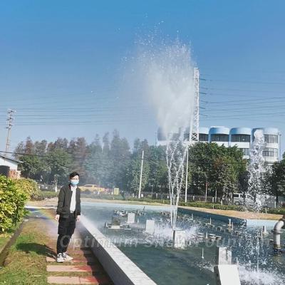 China Mini Small Water Pumps Fountains Modern Steel Fountain Rotating Twisting Fountain for sale