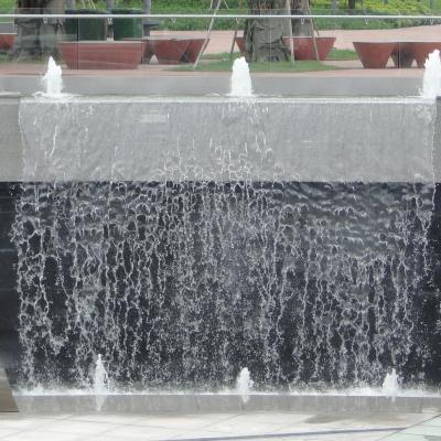 China Modern Rain Curtain Wall Waterfall Fountain Decoration Indoor Wall Fountain for sale