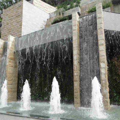 China Outdoor Colorful Artificial Wall Waterfall Fountain For Swimming Pool 100 Meters By 50 Meters for sale