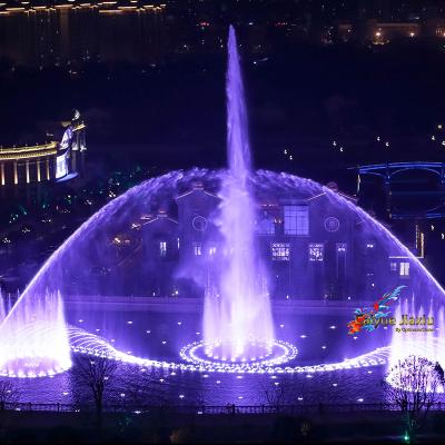 China Modern Outdoor Decorative High Jet Spray Water Fountain for Music Dance Project Show for sale