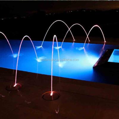 China 304 Stainless Steel Pool Laminar Jets Water Fountain Water Features for sale