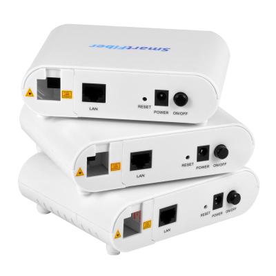 China FTTH FTTB FTTX network price ONU ONT 1GE EPON 1port good compatible with vsol etc olt. by HUAWEI ZTE FIBERHOME BDCOM for sale