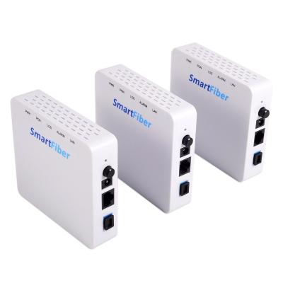 China FTTH FTTB FTTX Network 1 Port 1GE EPON ONU GEPON ONT Compatible with HUAWEI ZTE FIBERHOME BDCOM FTTH OLT Vsol OLT for sale