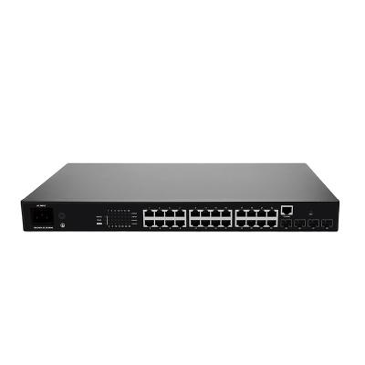 China 24*10/100/1000M RJ45 New Port Gigabit L3 USB 10G SFP 48 Managed Network Ethernet Switch for sale