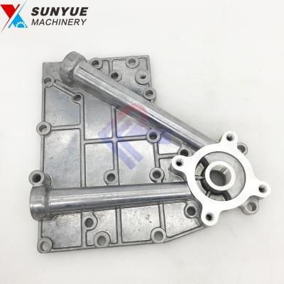 China Construction worksÂ   PC100-5 4D95 4D95L Oil Cooler Cover For Excavator Parts 6204-61-5110 for sale