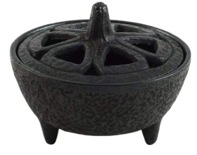 China Cast iron metal incense bowl for sale