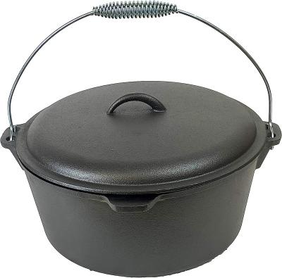 China Metal 9 Quart Cast Iron 12 Inch Dutch Oven Dome Lid for sale