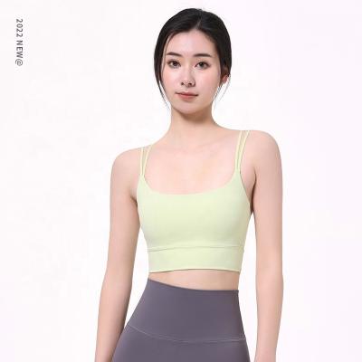 China Breathable Fitness Bra Private Label Women Custom Sports Support Workout Sexy Seamless Gym Yoga Running Bra for sale