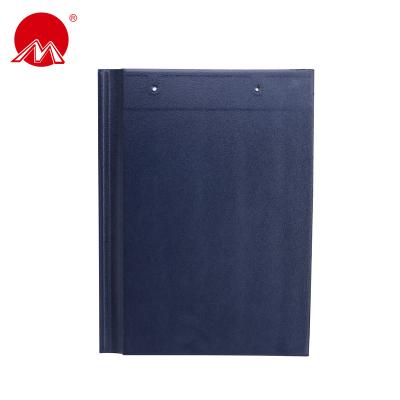 China Modern hotel marley clay flat roof tiles MY8039 for sale