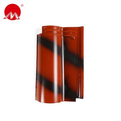 China Waterproof Red French Roman Tiles Roofing Clay Tiles for sale