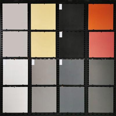 China High Safety Fast Delivery Solid Color Floor And Wall Tile 60x60 Kids Room Color Quarry Glazed Pure Ceramic Tiles for sale