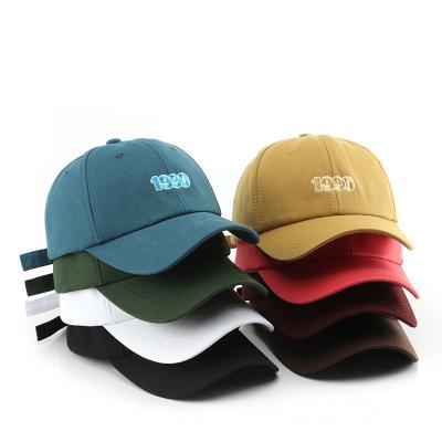 China 1990 JOINT Fashion Joint Letter Embroidered Outdoor Men's Sun Visor Japanese Baseball Cap Hat for sale