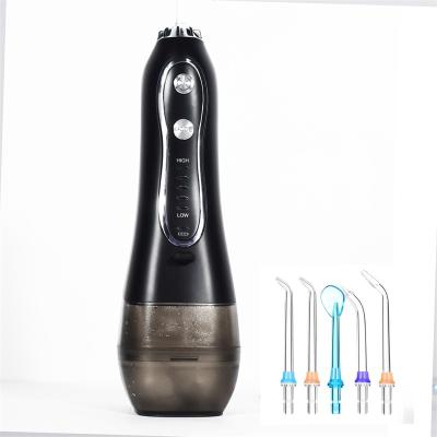 China H2ofloss Outdoor Wholesale Travel Teeth Oral Health 300ml Water Tank Mini Electric Water Dental Flosser Portable Waterproof for sale