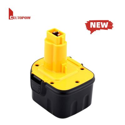 China Machine-Rechargeable 12V Battery Pack For DeWalt DE9037 DW9071 DW9072 DW9074 NI-MH Power Tool Battery for sale