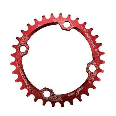 China Road Bike MTB Bike Round 30T 32T 34T 36T 38T 40T 42T 44T 46T 48T 50T 52T XT Narrow Oval Crank Cogwheel MTB Wide Bike Chainring for sale