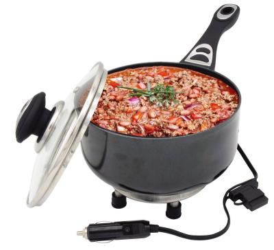 China Hot Sale 12V/24V Cordless Travel Rice Cooker Sauce Cooker for sale