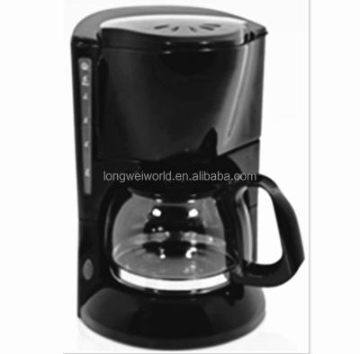 China PP Drip Car Coffee Maker With Glass Cup And Water Level Gauge for sale