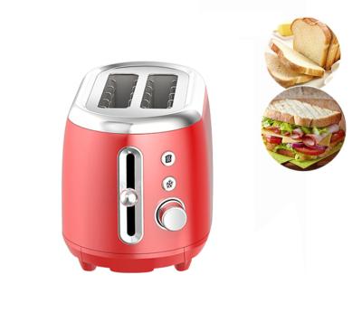 China Hot Selling Beautiful Design Hotel New Home Use Model Electric Toaster, 2 Slice Bread Toaster for sale