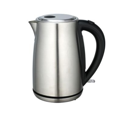 China Hot Sale 1.7L Stainless Steel Cordless Electric Water Kettle For Europe Market for sale