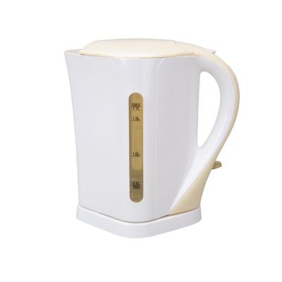 China Hot Selling High Quality Plastic Water Cordless Heating Element Electric Kettle 1.7L 1.8L for sale