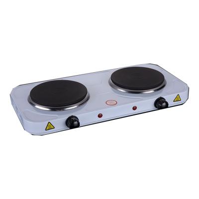 China Hotel Best Selling Mini 2 Burner Portable Multifunctional Adjustable Electric Pot Stove Hot Plate For Cooking for sale