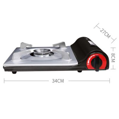 China Blue Flame Outdoor Portable Aluminum Table Burner Butane Gas Single Cooktop Stove For Outdoor for sale