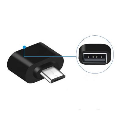 China Mobile Phone Micro USB OTG To USB 2.0 Adapter For Smartphones for sale