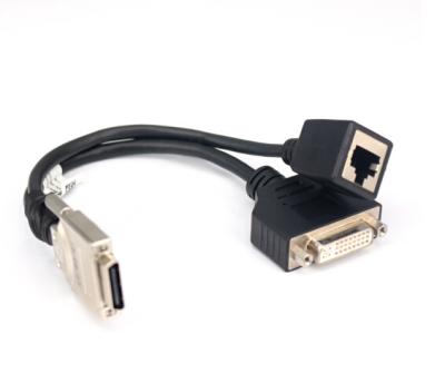 China Video Game Player for HUAWEI TE40/TE50/T60 HDVI to RJ45 + DVI Cable for sale