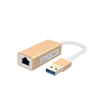 China LAPTOP USB 3.0 to USB-A Gigabit Ethernet LAN RJ45 Adapter Converter USB A 3.0 Gigabit Ethernet for sale