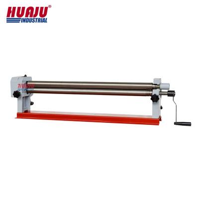 China Manual Slip Roller W01-0.8x1000 Benchtop Mini Sheet Metal Hand Rolling Huaju Industrial Machine Building Material Stores for sale