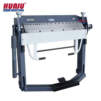 China Retail Huaju PBB1020/2.5 industrial 40 inch manual hand pan and box sheet metal brake plate bending machine for sale