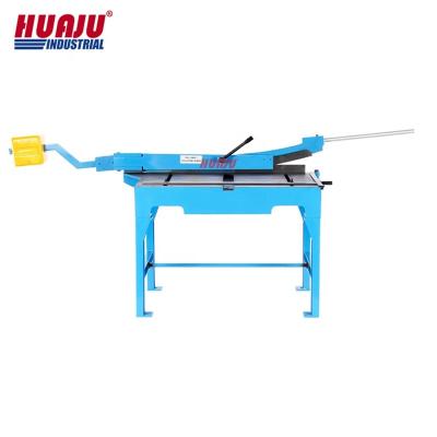 China Construction Works Huaju GS-1000i Industrial Manual Plate Cutting Tool Arm GuillotineSheet Metal Shear Machine for sale