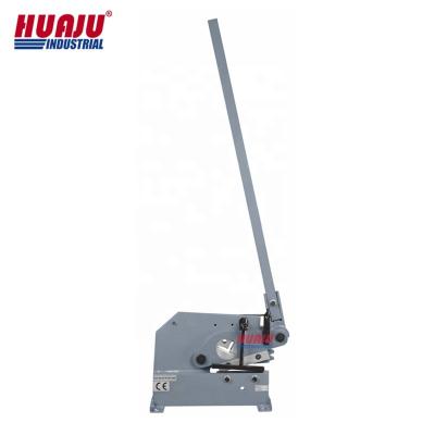 China Construction Works Huaju PBS-8 Industrial Hand Bar And Section Cutter Shear Machine For Square Flat And Round Steel for sale