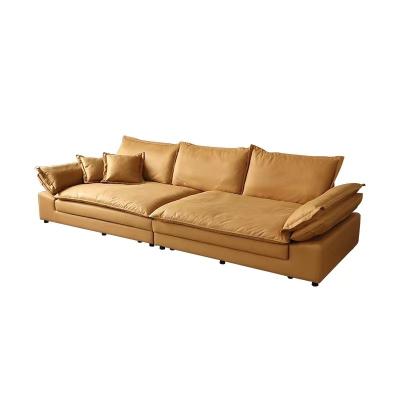 China Soft Italian Style Sofa Customizable Soft Hotel Home Single Living Room Sofa for sale