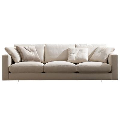 China Other Day Type Sofa Contracted Fabric Contemporary Art Living Room Latex Sofa for sale