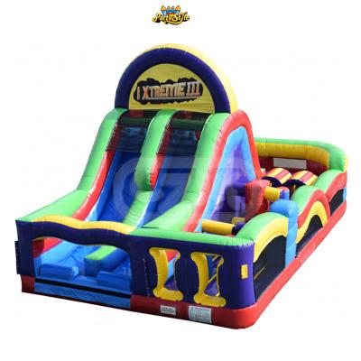 China China cheap outdoor inflatable game Aqua Extreme Assault Obstacle Course 0.55mm PVC tarpaulin Plato 5K inflatable on sale for sale