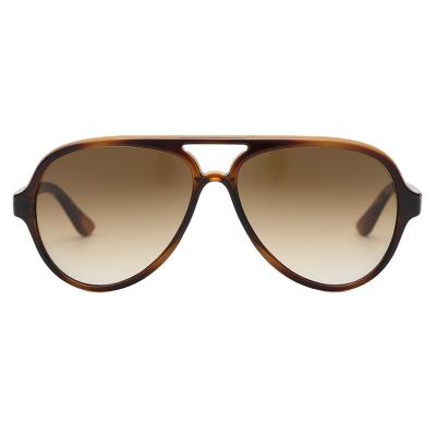 China Comfort Aviation Woman Sunglasses Driving Man Sun Glass RB 4125 Cats Light Brown Gradient Pilot Sunglasses for sale