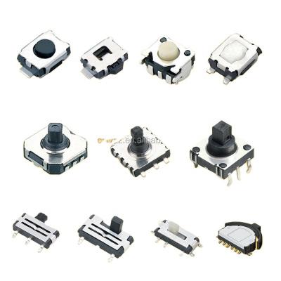 China High quality 3mm*4mm push button snap-in smt mini tact switch low profile tactile switch button switch LY-A03-05 for sale