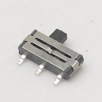 China 7*3*1.5mm 3 terminal 2 position miniature sliding contact smd sliding contact 12V mini sliding contact LY-SS09B LY-SS09B for sale