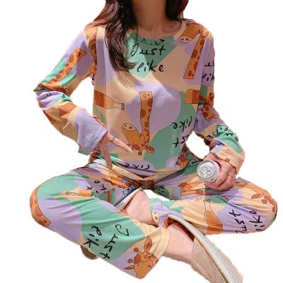 China Factory Outlet Breathable Two-Piece Pajama Set Women Pajamas Sets Sleepwear Woman Most Popular for sale