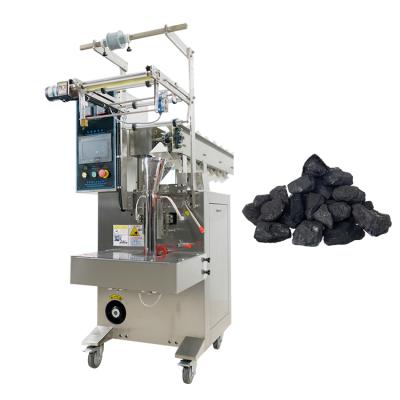 China Food Charcoal Packaging Machine For Small Scale Chunks Packing With Semi-automatic Packing Machine for sale