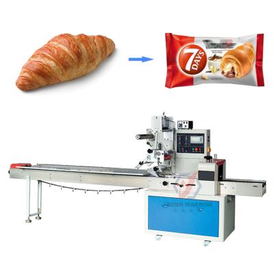 China Automatic Food Easy Operate And High Quality Croissant Chocolate Loaf Packing Machine for sale