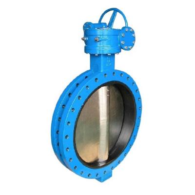 China Factory Wholesale Custom Flanged Full Flange China Factory U Type Manual Butterfly Valve for sale