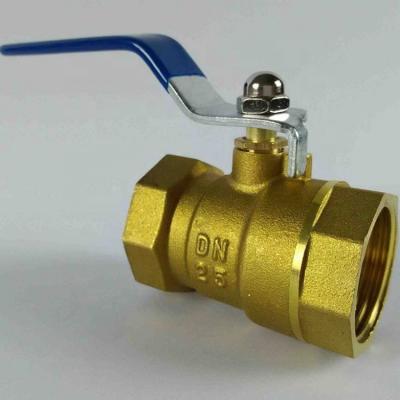 China General DN25 Threaded Brass Ball Valve for sale