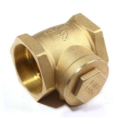 China General Brass Valve Horizontal Non Return Swing Check Valve for sale