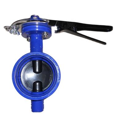 China General AWWC/AU standard cast iron/fluted/shouldered butterfly valve malleable iron for sale