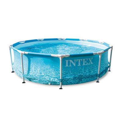 China INTEX 28208 10FT X 30IN METAL FRAME SWIMMING POOL swimming pool outdoor 10'x30