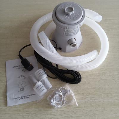 China Electric Water Supply Pool Filter Pump Easy Set Transparent Cartridge Filter Pump For Surface Swimming Pool for sale